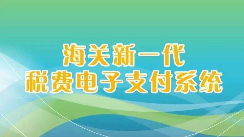 新一代税费支付系统 新一代税费支付系统